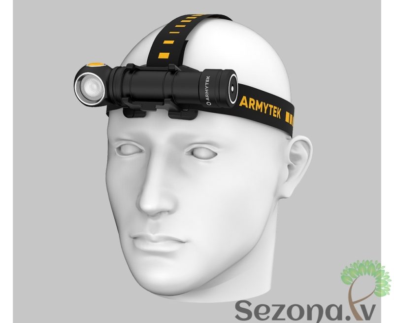 ARMYTEK WIZARD C2 Pro Max Magnet USB (WHITE LIGHT) īpaši jaudīgs pieres lukturis